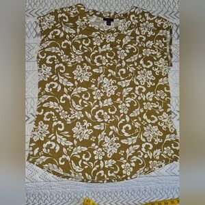 Ann Taylor Factory Floral Patterned Sz S